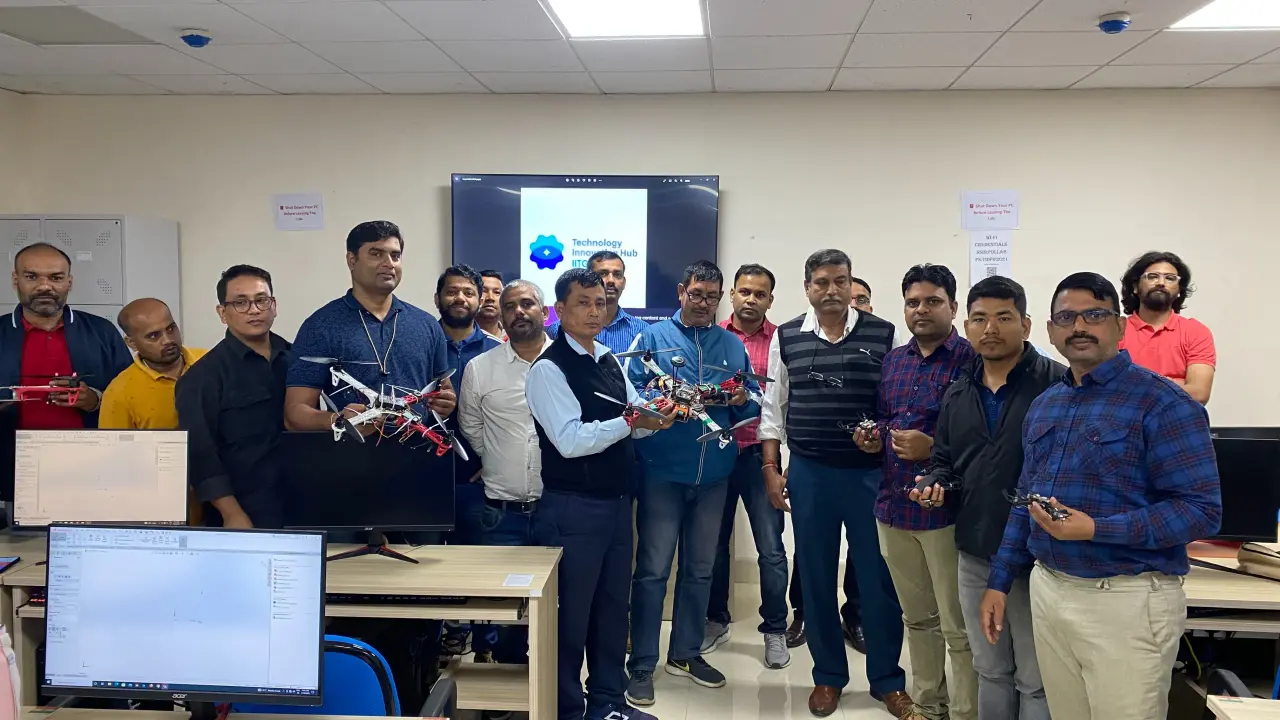 IIT Guwahati launches skill program for armed forces on Drone Technology IIT Guwahati training session
