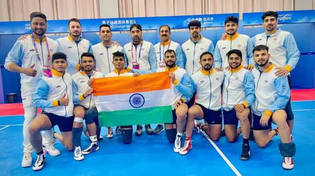 Asian Games: Indian Kabaddi team pefectly showed why they are the best in the world Indian men's Kabaddi team after winning Asian Games 2022