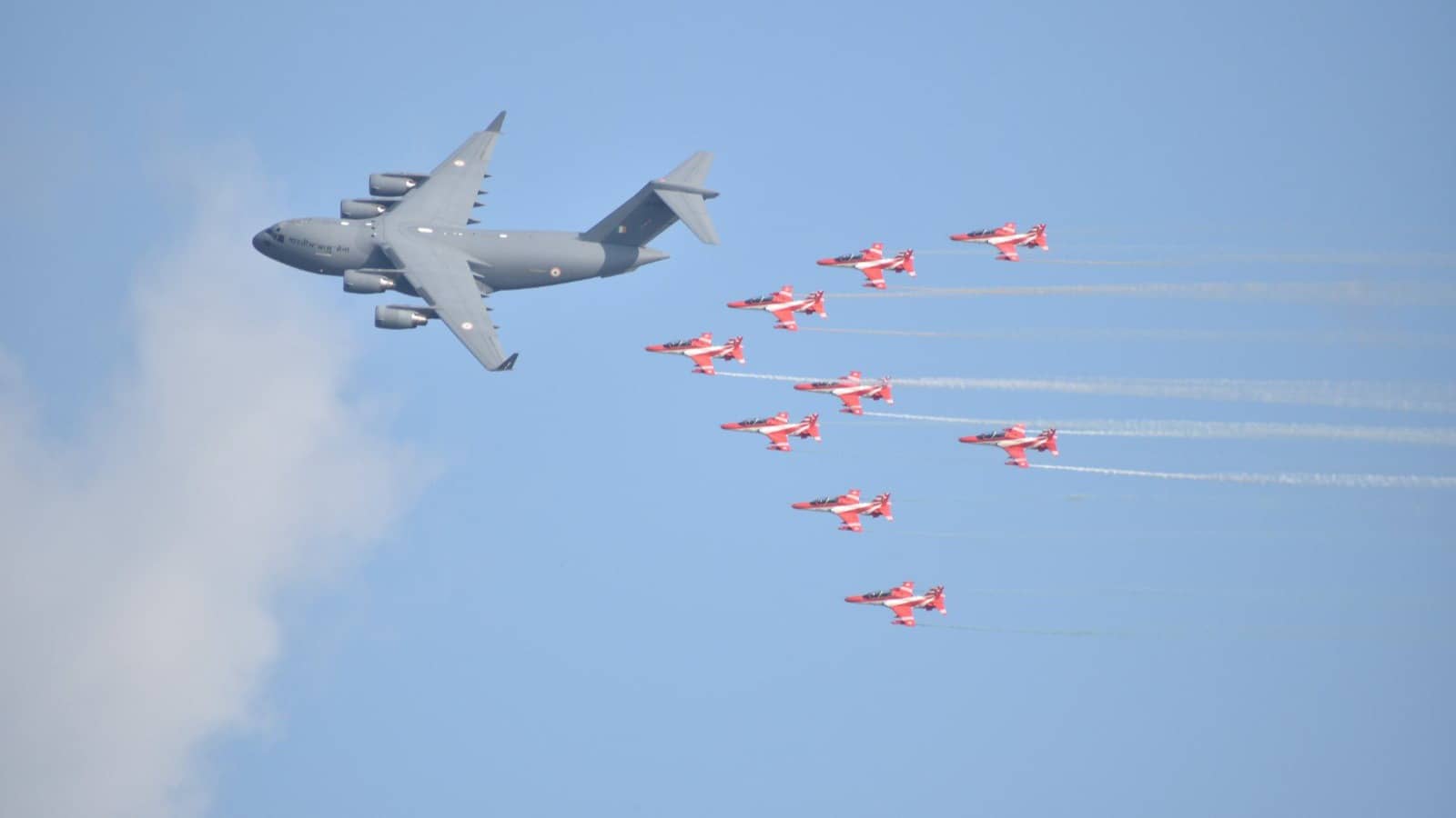 IAF's 91st anniversary aerial formation over Sangam | Republic World