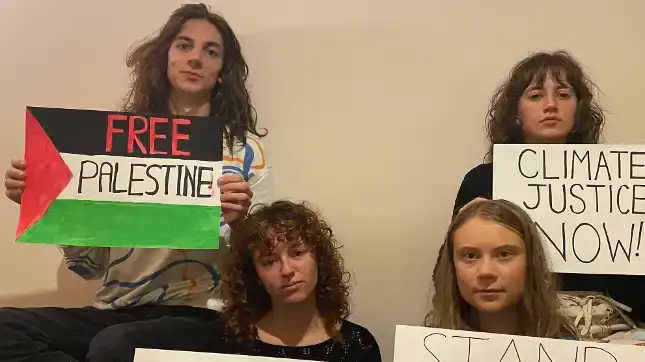 Israel omits mention of Greta Thunberg from school's curriculum after 'stand with Gaza' row Greta thunberg