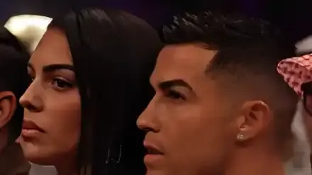 Cristiano Ronaldo spotted with Bollywood star at Tyson Fury Vs Francis Ngannou MMA match - Watch Cristiano Ronaldo and his partner watched the MMA match