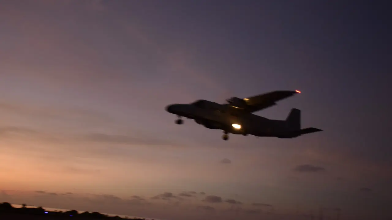 How India Plans to Use Minicoy Airfield For Military Presence in Arabian Sea | EXPLAINED An Indian Navy Dornier Do-228 in flight around Lakshadeep.