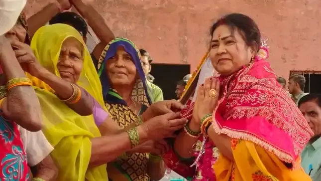 Ahead of Rajasthan polls, expelled BJP MLA Shobharani Kushwaha joins Congress with three others Rajasthan elections