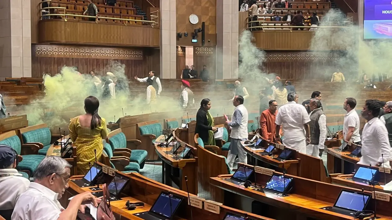 Month After Terror Attack, Parliament Issues Strict Guidelines, Check Details Here Lok Sabha security breach unveiled: Inside images capture yellow smoke and utter chaos