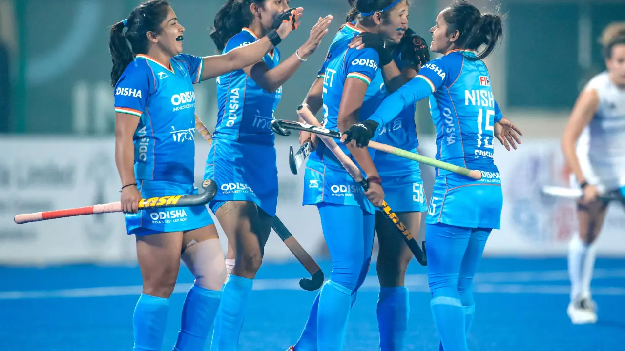 Deepika strikes five, including hat-trick, to hand Hockey Haryana big win over Assam Hockey Indian Women's Hockey Team