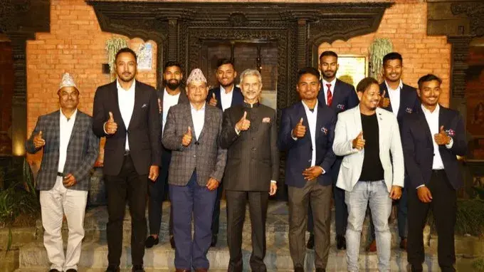 Nepal Cricket Team Receives Home Ground Offer from India's Foreign Minister Jaishankar Foreign Minister Jaishankar offers a Home Ground to Nepal Cricket