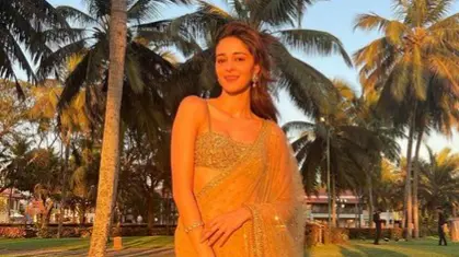Ananya Panday Shares Photo From Rakul-Jackky's Wedding, Fans Ask If Aditya Roy Kapur Clicked It Ananya Panday
