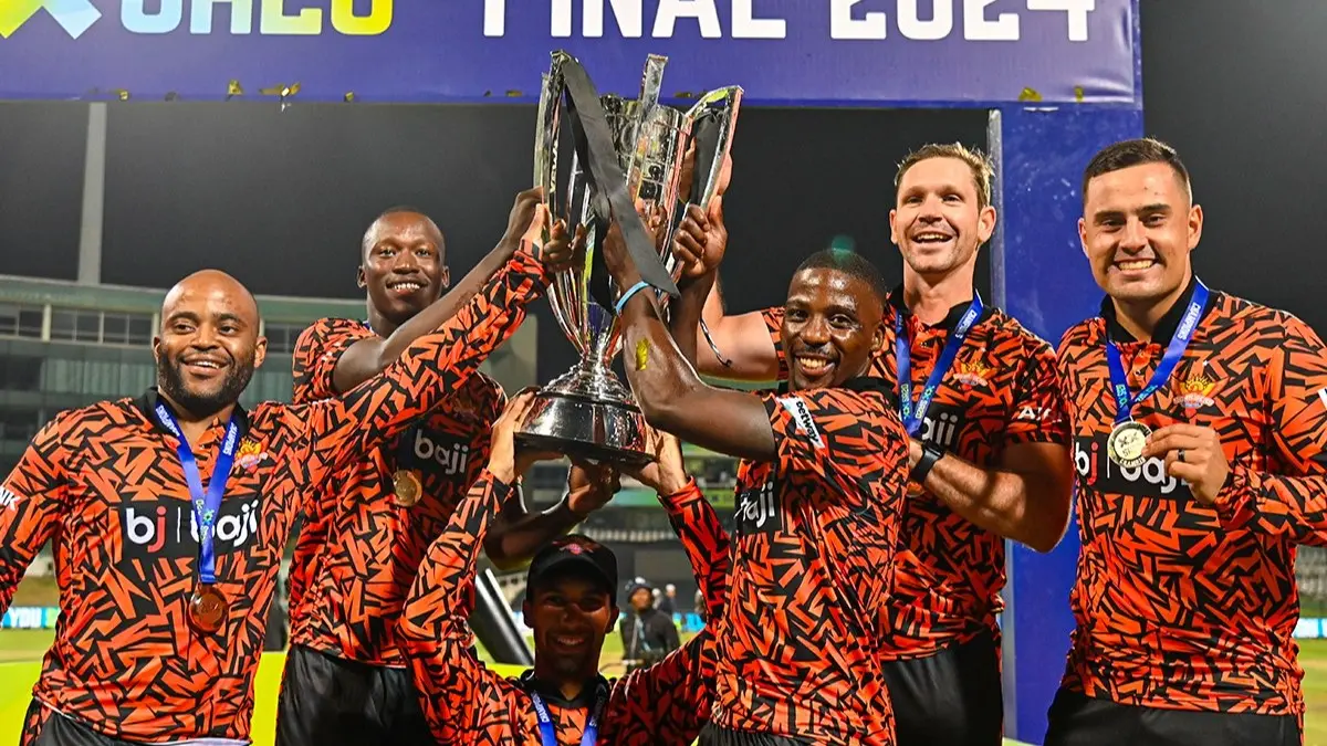Sunrisers Eastern Cape claim 2024 SA20 title with historic 89-Run final win vs Durban Super Giants Sunrisers Eastern Cape