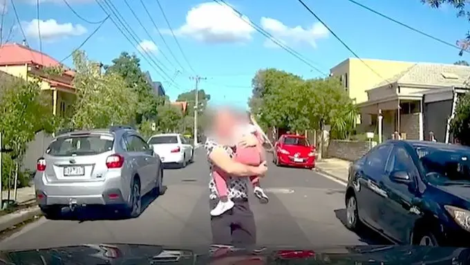 Car Hits A Little Girl