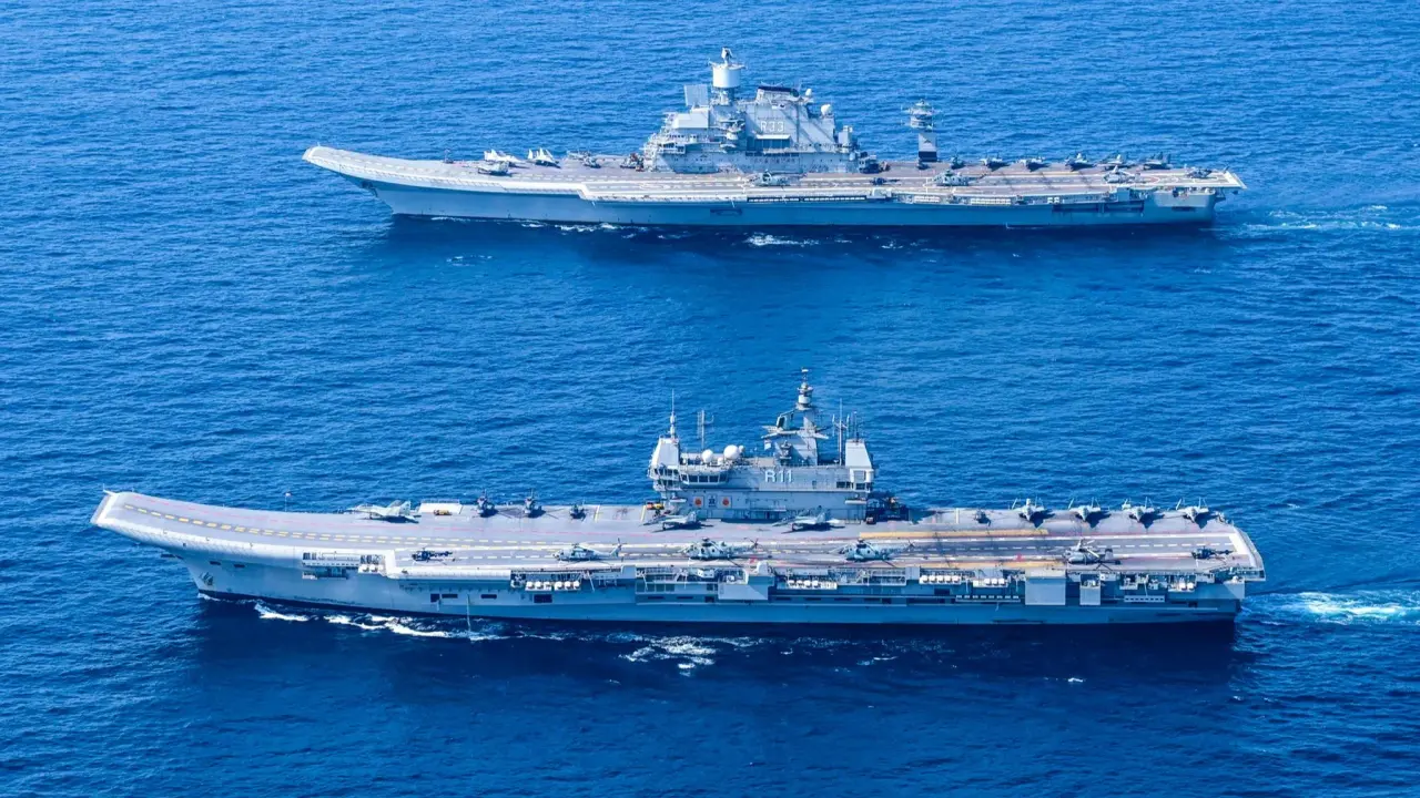 INS Vikrant and Vikramaditya
