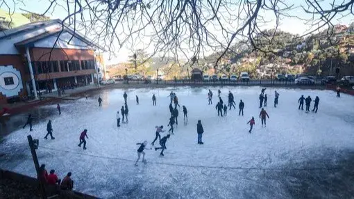 Shimla's ice-skating rink