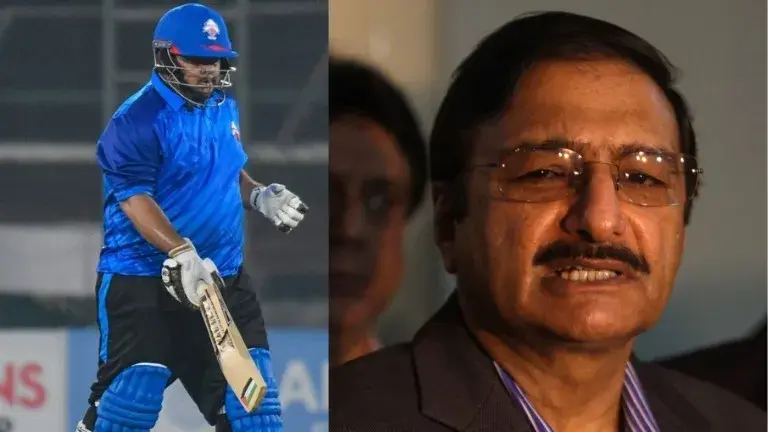 Azam Khan and Zaka Asharaf