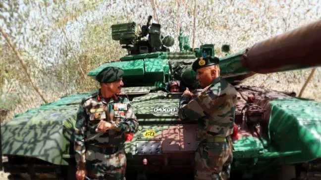Indian Army tank