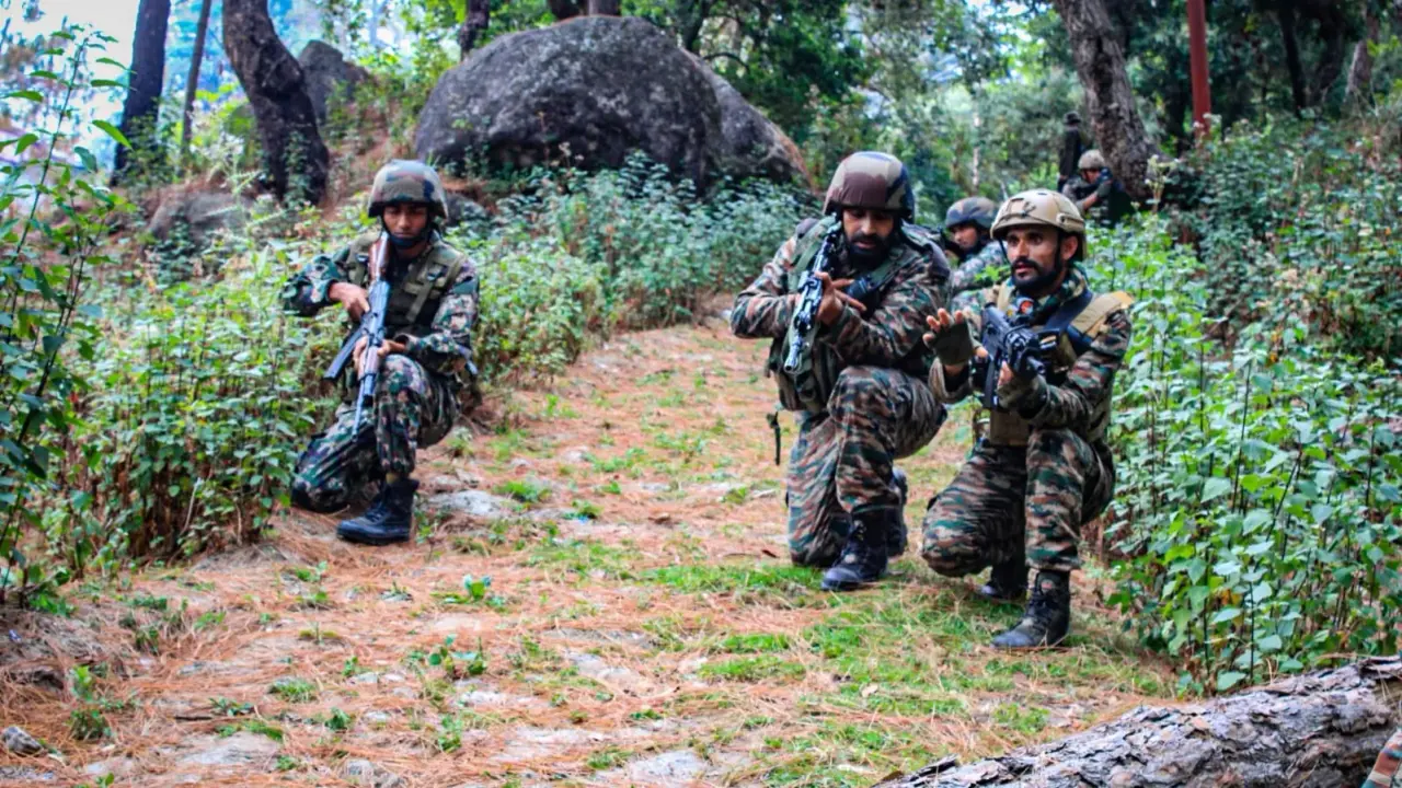 Indian Army jungle Op