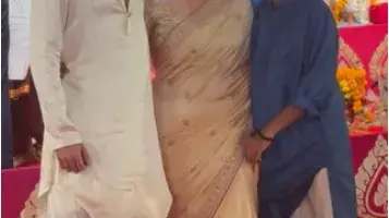 Kajol Devgan With Son And Aman Devgan