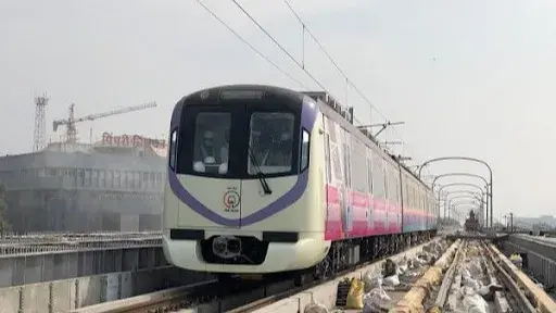 Pune Metro Rail: Love The Enchanting Bird's Eye View Of The Budhwarpeth Metro Station | PIC Pune Metro: Mandai Rail Station enthralling picture