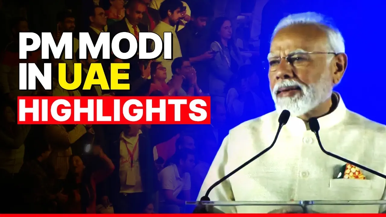 PM Modi in UAE