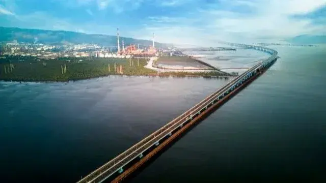 Mumbai Trans Harbour Link PHOTOS: Witness the Beauty of India’s Longest Sea Bridge Mumbai Trans Harbour Link