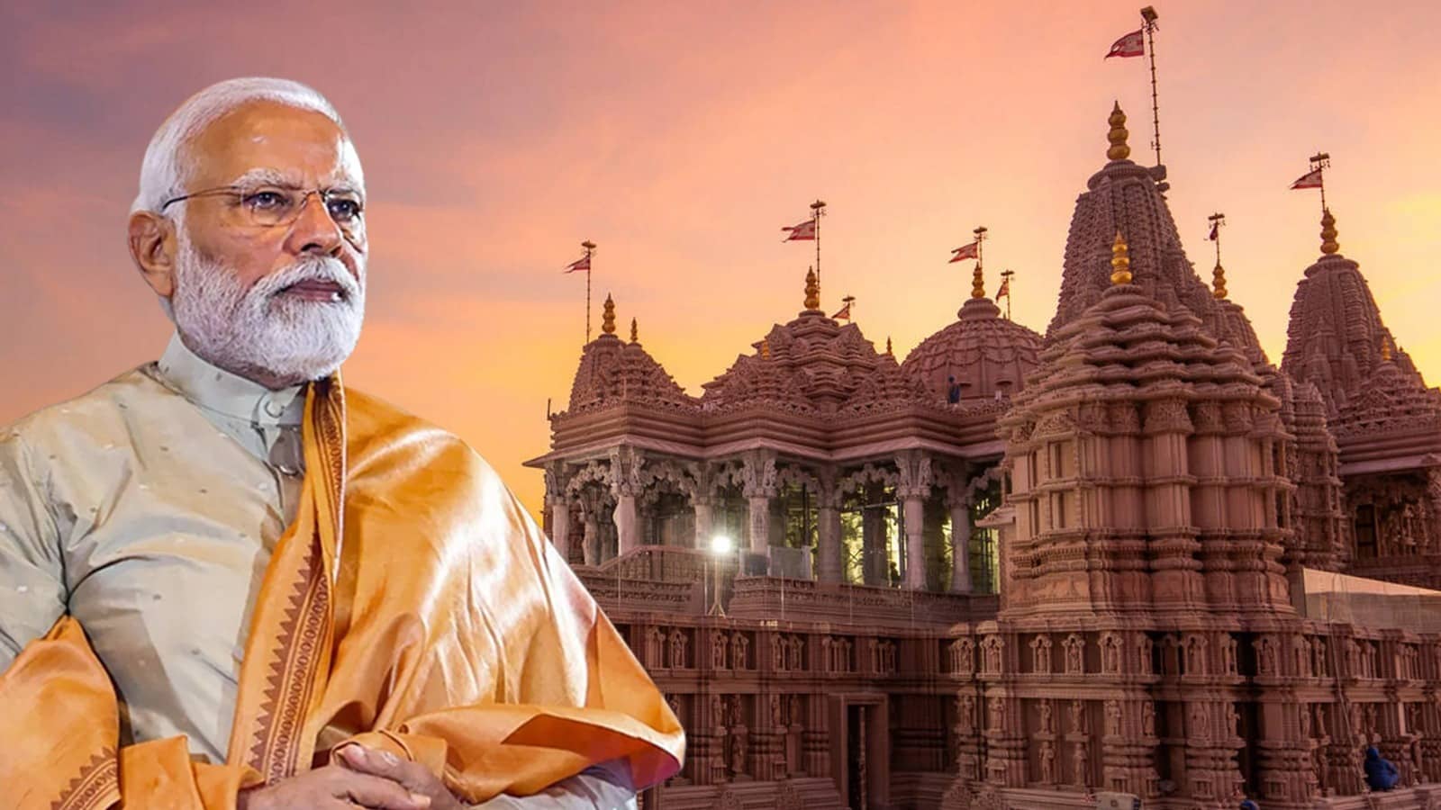 PM Modi inaugurates BAPS Mandir