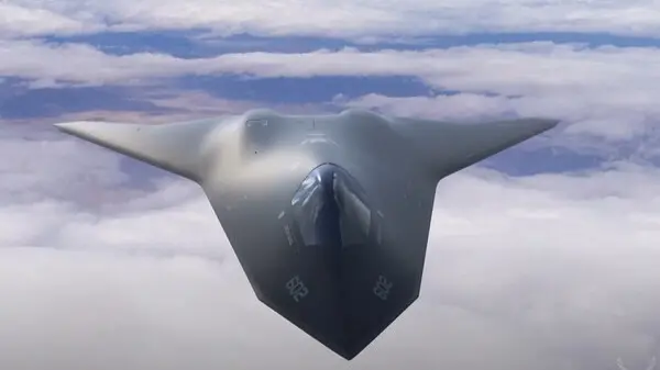 US Completes Design Review of XA103 Prototype Engine for its 6th Generation Fighter Jet This is a rendering of a future crewed next-generation air dominance aircraft by the U.S. Air Force Research Laboratory.