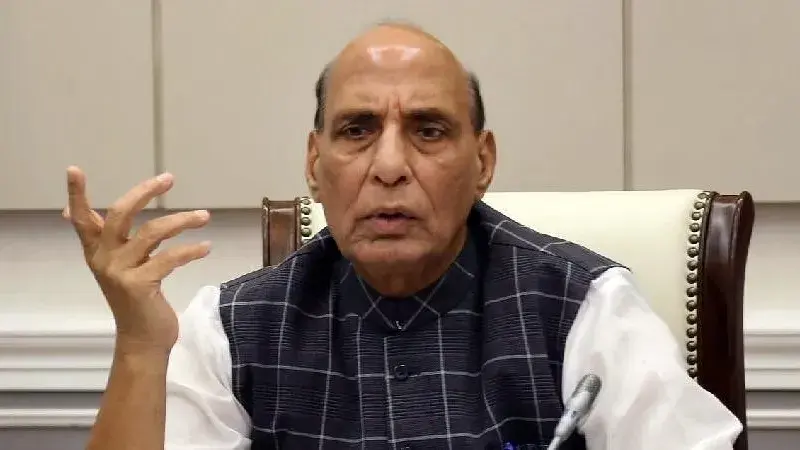 Defence Minister Rajnath Singh.