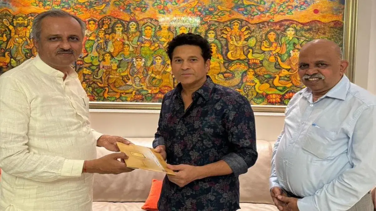 Sachin Tendulkar receives Ram Mandir inauguration invite