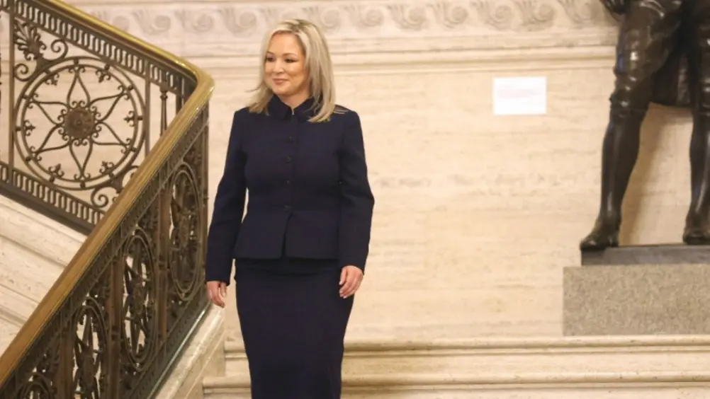 Sinn Féin's Michelle O'Neill Makes History as First Nationalist First Minister in Northern Ireland Michelle O'Neill
