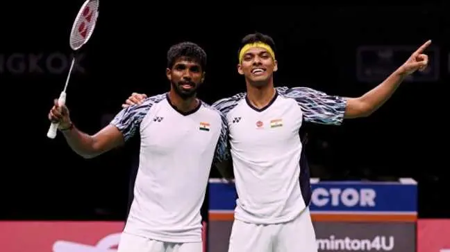 Satwik and Chirag win gold