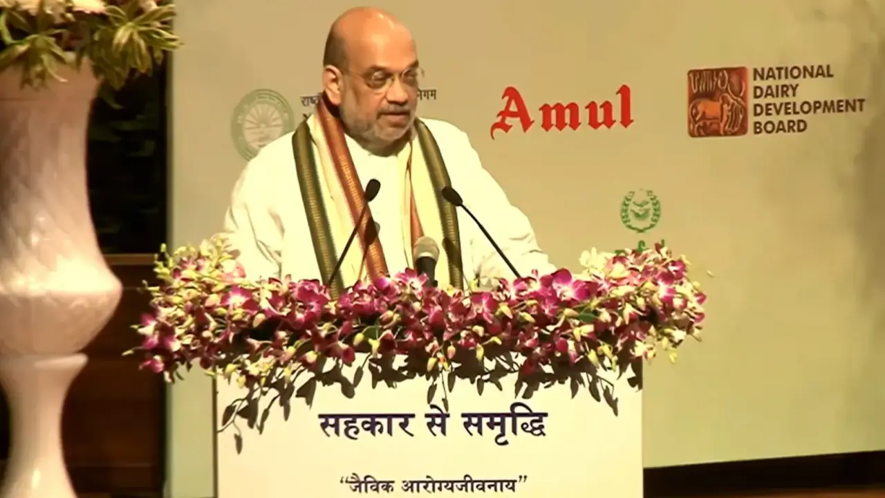 Amit Shah launches 'Bharat Organics' by NCOL Cooperation Minister Amit Shah