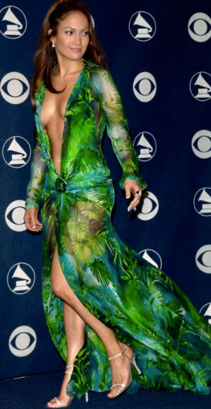 Versace Recreates Iconic Jennifer Lopez Grammys Moment On The SS20