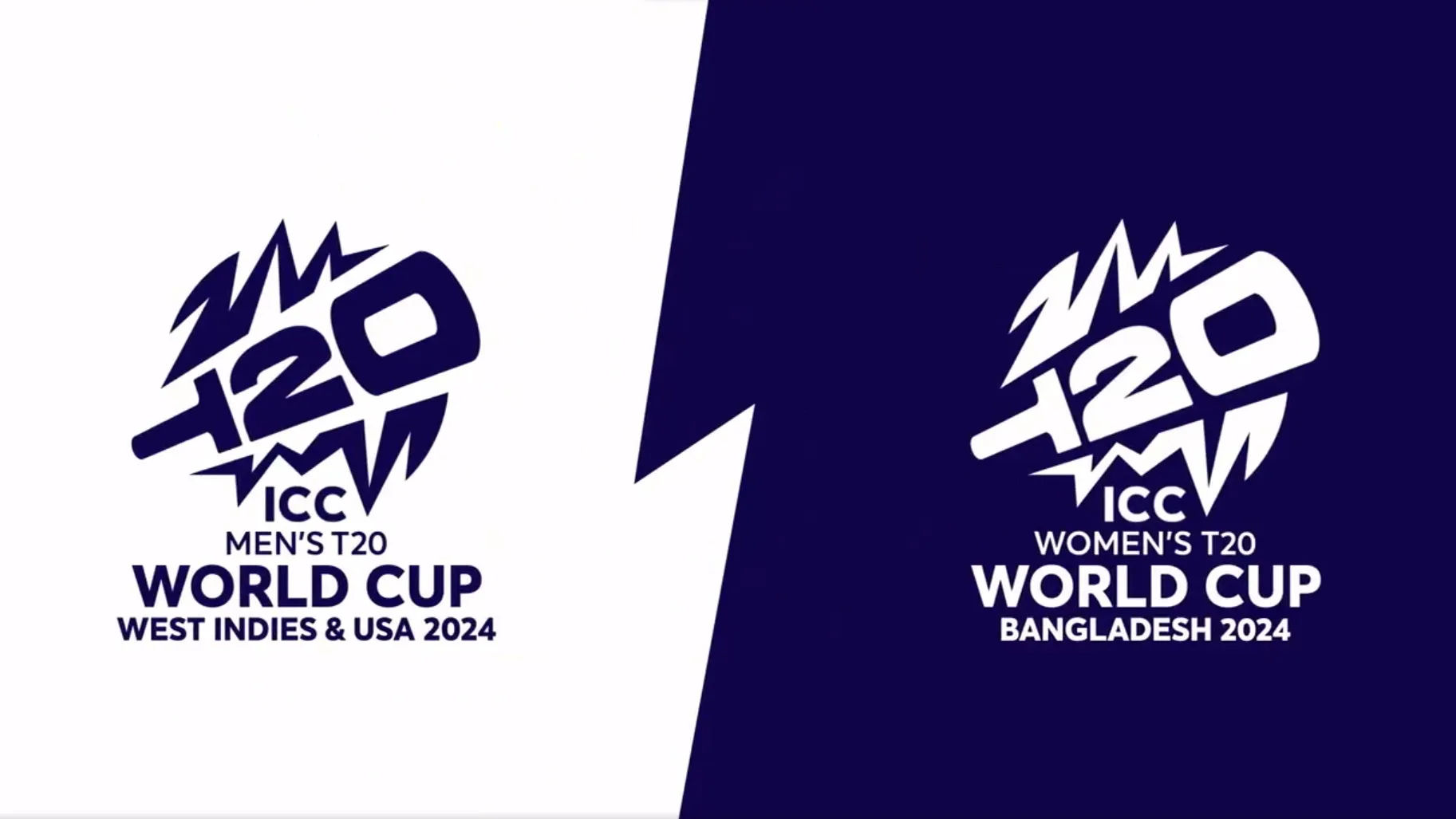 ICC unveils dazzling new logos for 2024 Men's & Women's T20 World Cup