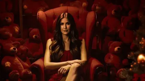 Merry Christmas: Posters starring Katrina Kaif, Vijay Sethupathi, Sanjay Kapoor get festive AI touch Katrina Kaif AI poster