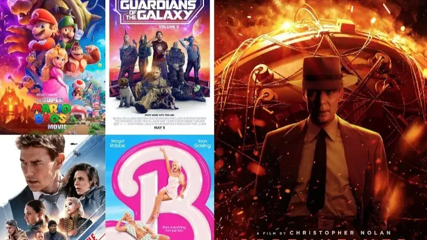 2023's top-grossing films