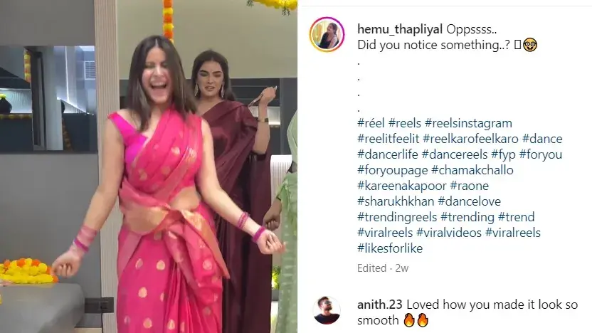 Himani Thapliyal takes internet by storm with ‘Chammak Challo’ dance