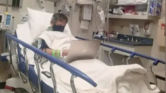 Legacy of Dedication: Devoted Teacher Grade Students from Hospital Bed Just Before He Died Teacher Grade Students from Hospital Bed