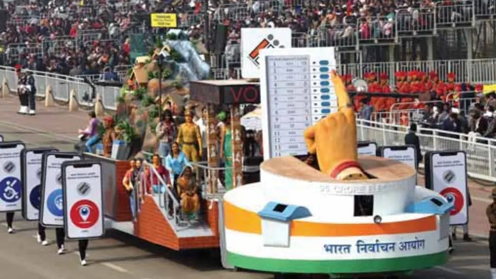 Election Commission's Republic Day Tableau