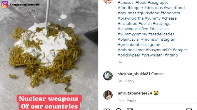 Viral Video: Maggi Ice-Cream Sparks Sweet and Savoury Debate on Social Media | WATCH The fusion of beloved Maggi noodles with vanilla ice-cream viral