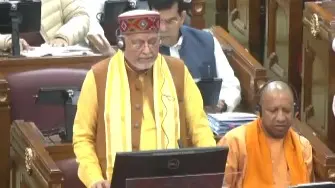 उप्र के वित्त मंत्री सुरेश कुमार खन्ना ने 8,08,736 करोड़ रुपये का बजट किया पेश UP Budget 2024