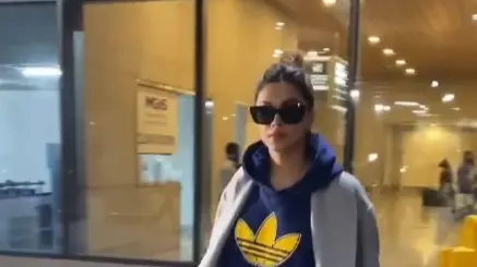 Deepika Padukone Returns To Mumbai After Making Debut At BAFTA 2024 | WATCH Deepika Padukone