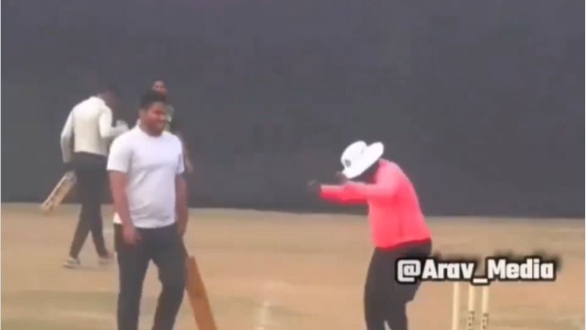 Video Of Cricket Umpire Dancing Like Cheer Leader In A Match Goes Viral ...