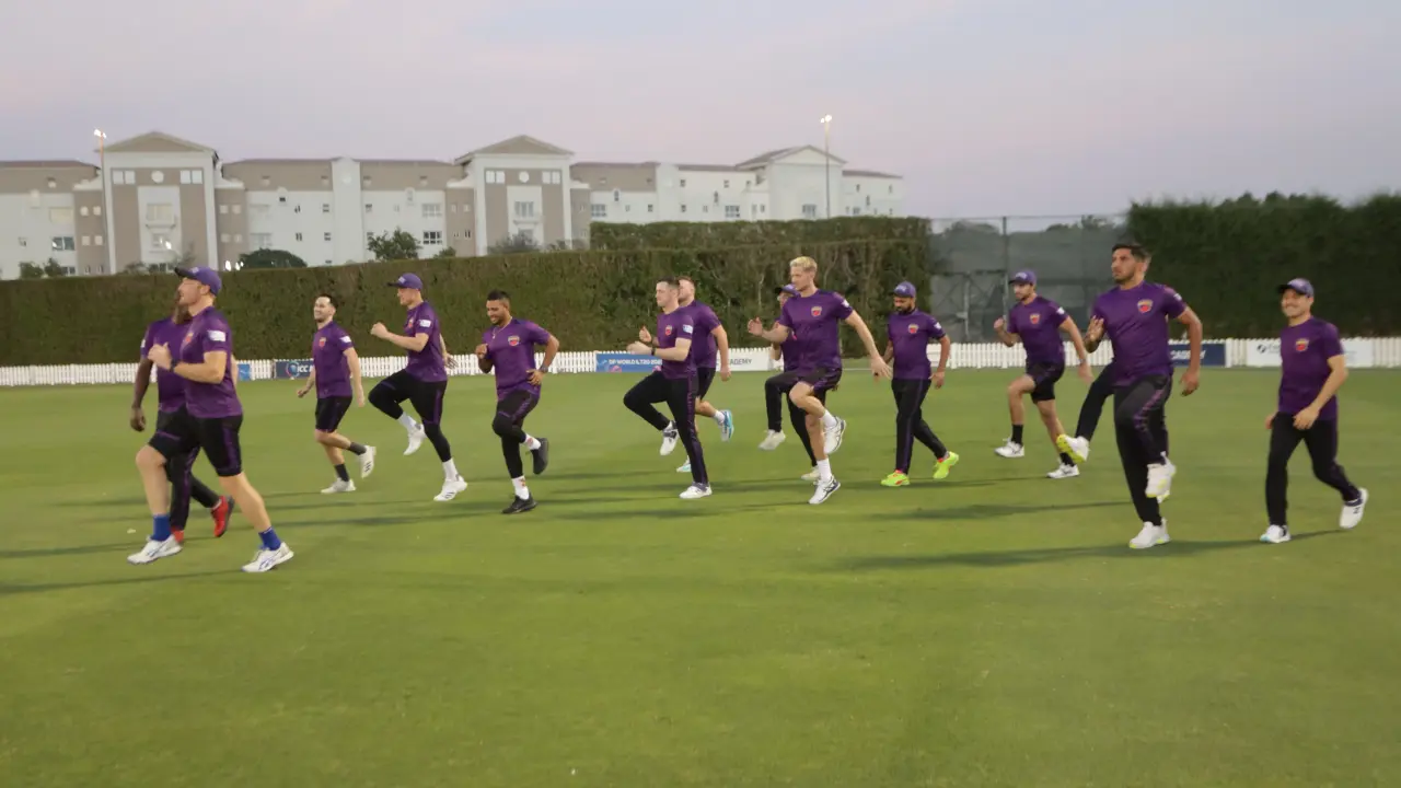 Sharjah Warriors in training