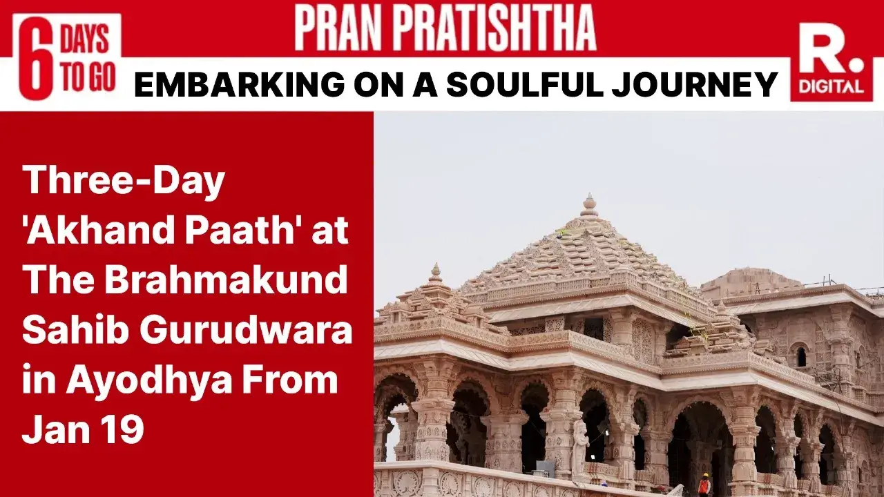 Sikh 'Akhand Paath' Sets Spiritual Tone Before Ram Temple Consecration