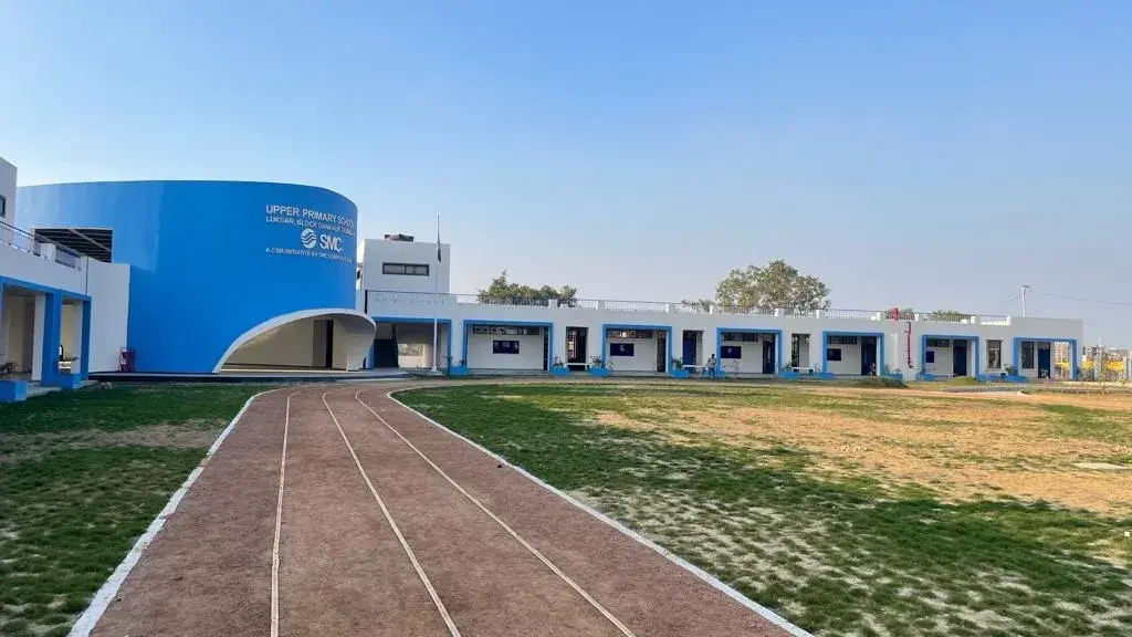 GOOD NEWS for NOIDA: Dankaur Village Gets First-of-Its-Kind Civic Smart School Smart school