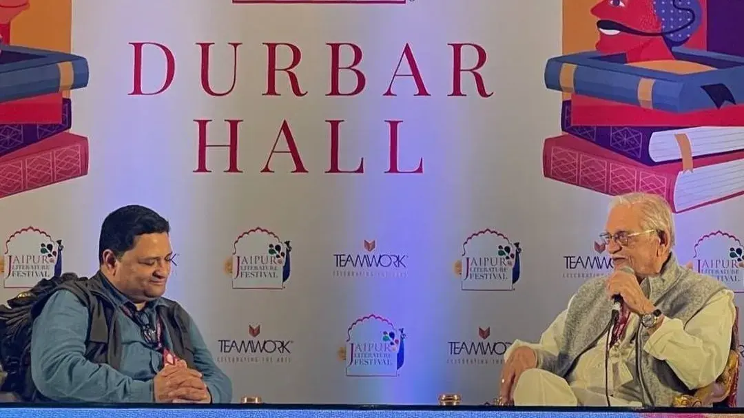 Gulzar at Jaipur Literature Festival