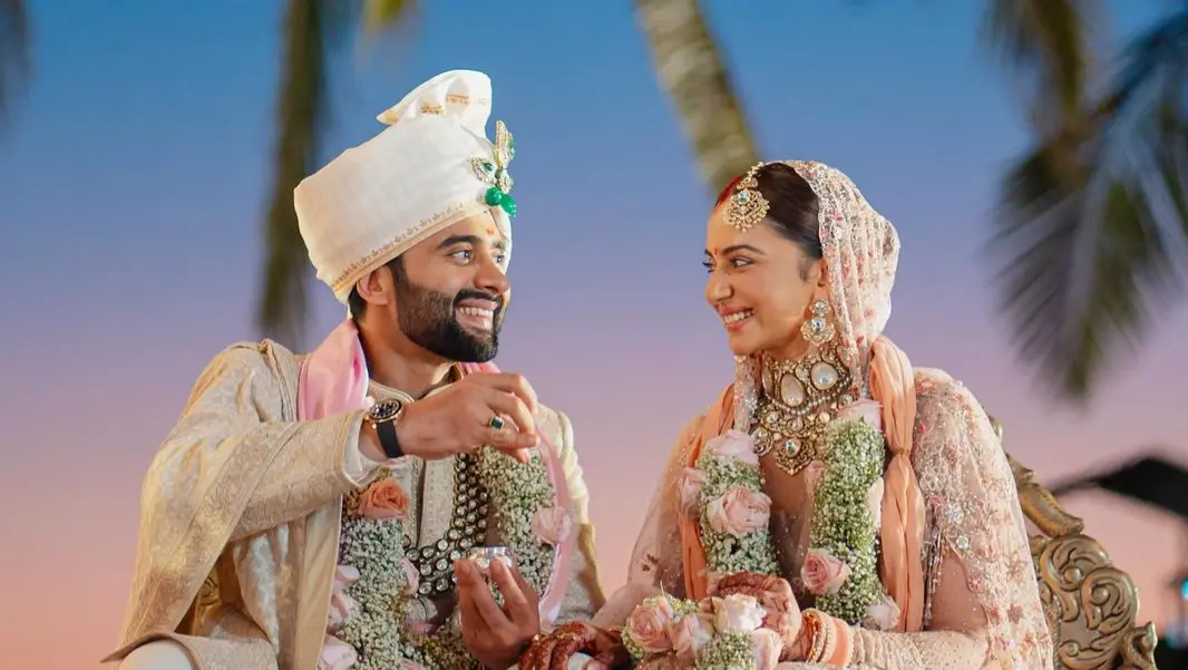 Rakul Preet Singh, Jackky Bhagnani Share FIRST Photos From Dreamy Goa Wedding Rakul Preet Singh Jackky Bhagnani