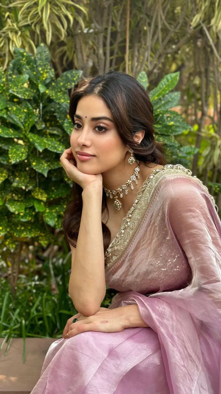 Elegant Pink Sari