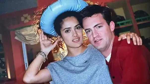 Matthew Perry death: Salma Hayek pays tribute to her Fools Rush In co-star Salma remembers Perry