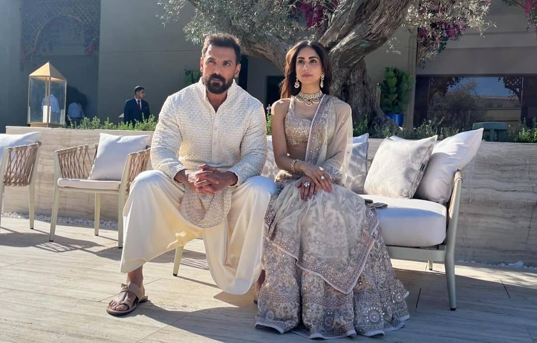 Rare Photos Of John Abraham With His Wife Priya From Anant Ambani-Radhika's Pre-Wedding Festivities | Republic World