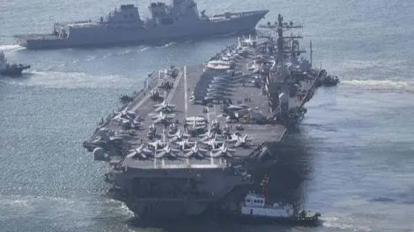South Korea and US navies hold joint drills | Republic World