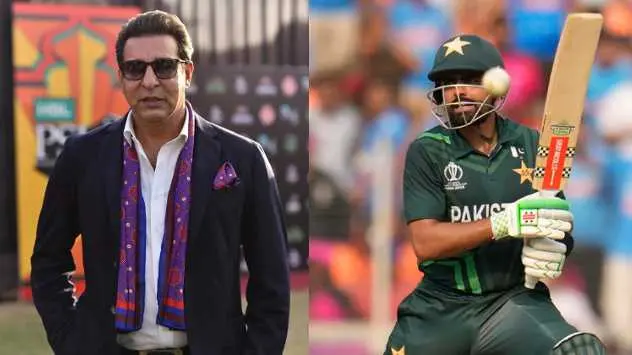 'Lock the dressing room': Wasim Akram shares hilarious idea on how Pakistan can make to WC semis Pakistan skipper Babar Azam and former Pakistani captain Wasim Akram